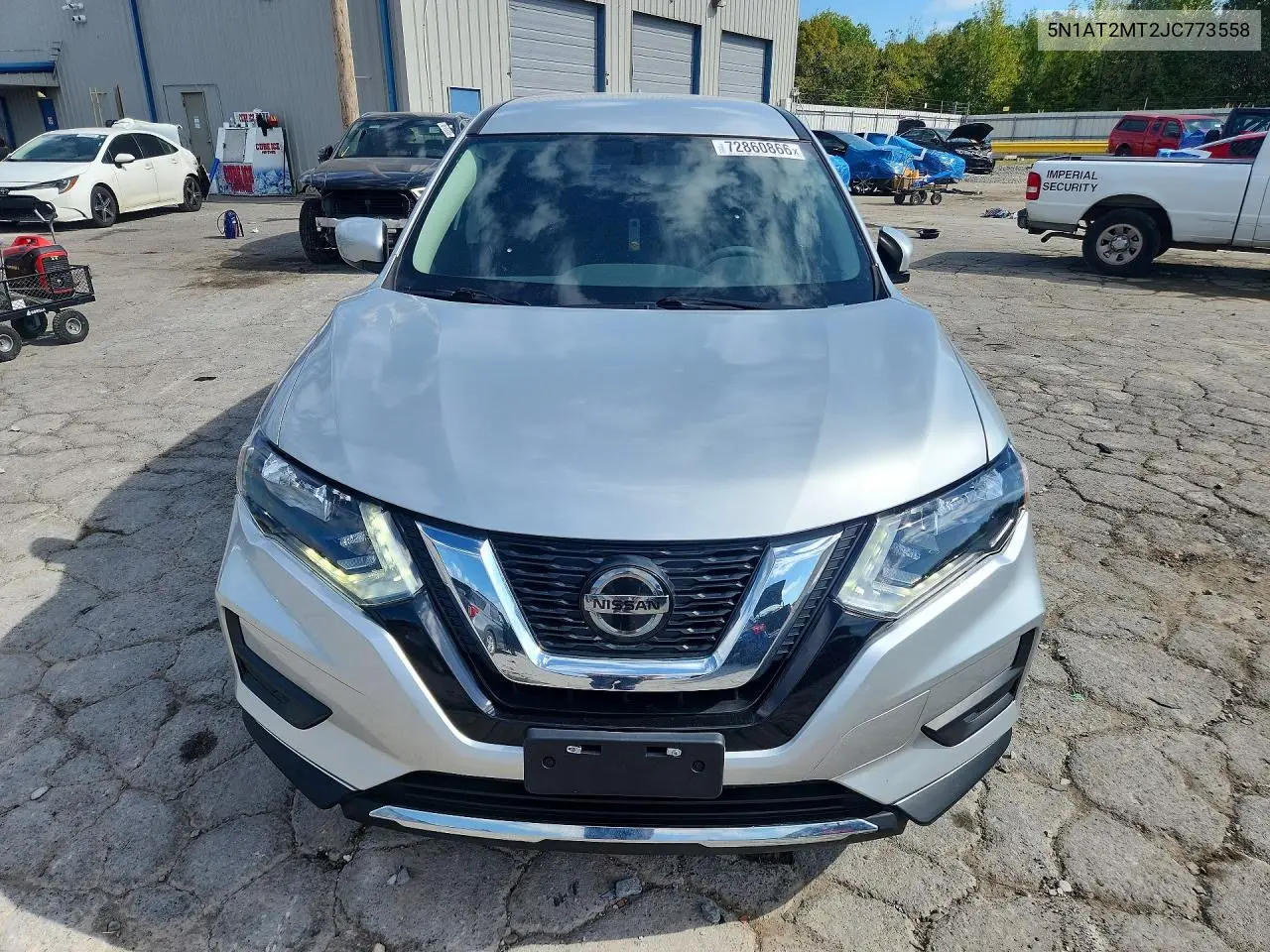 2018 NISSAN ROGUE VIN 5N1AT2MT2JC773558 — фото 5
