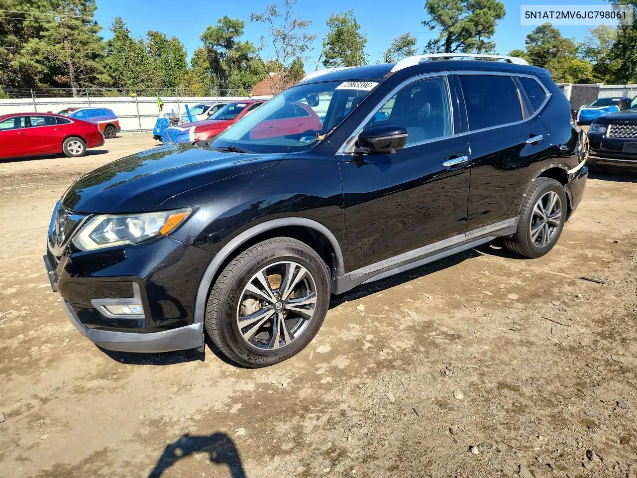 NISSAN ROGUE 2018, VIN 5N1AT2MV6JC798061