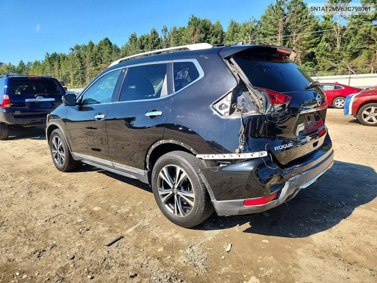 2018 NISSAN ROGUE VIN 5N1AT2MV6JC798061 — фото 2