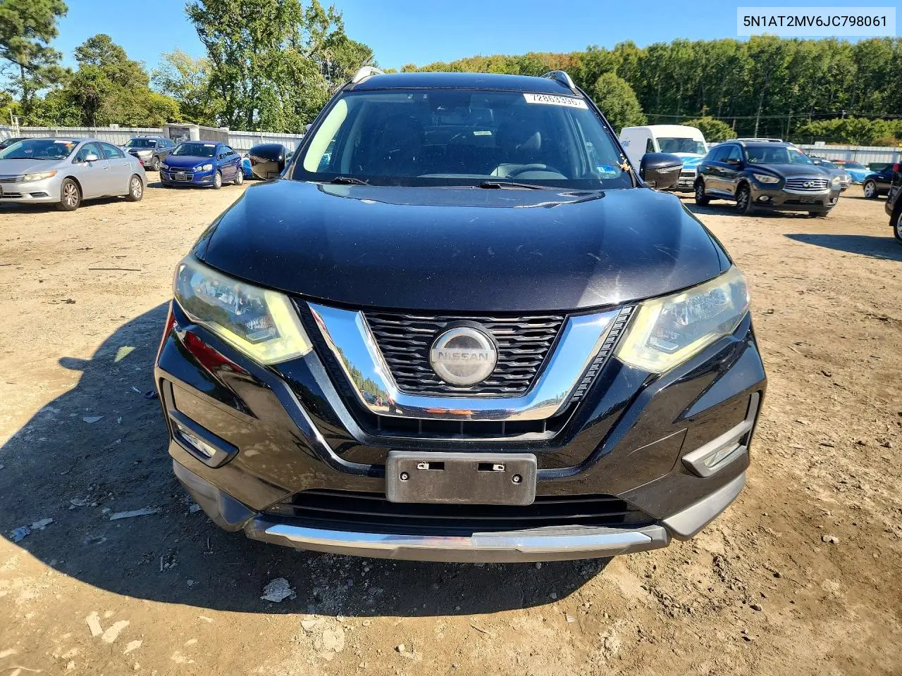 2018 NISSAN ROGUE VIN 5N1AT2MV6JC798061 — фото 5