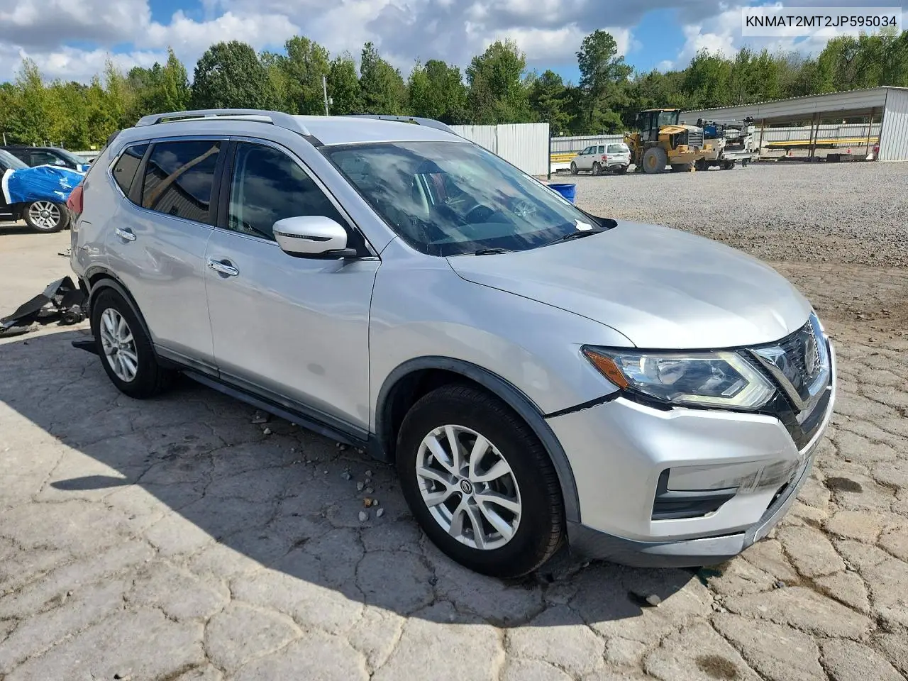 2018 NISSAN ROGUE VIN KNMAT2MT2JP595034 — фото 4