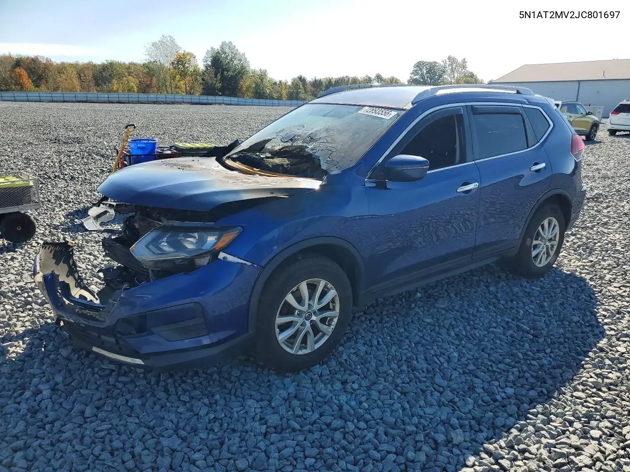 NISSAN ROGUE 2018, VIN 5N1AT2MV2JC801697
