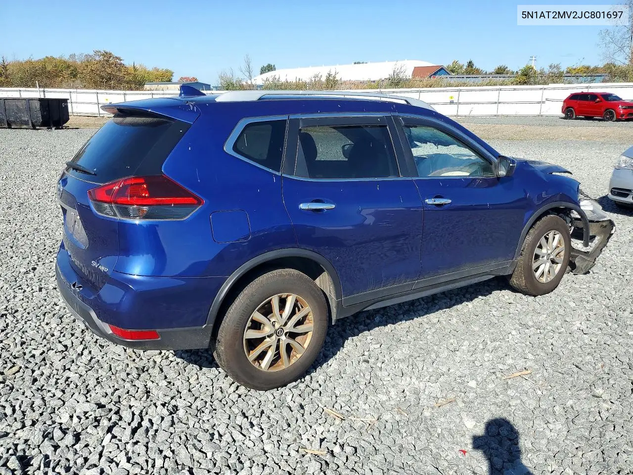 2018 NISSAN ROGUE VIN 5N1AT2MV2JC801697 — фото 3