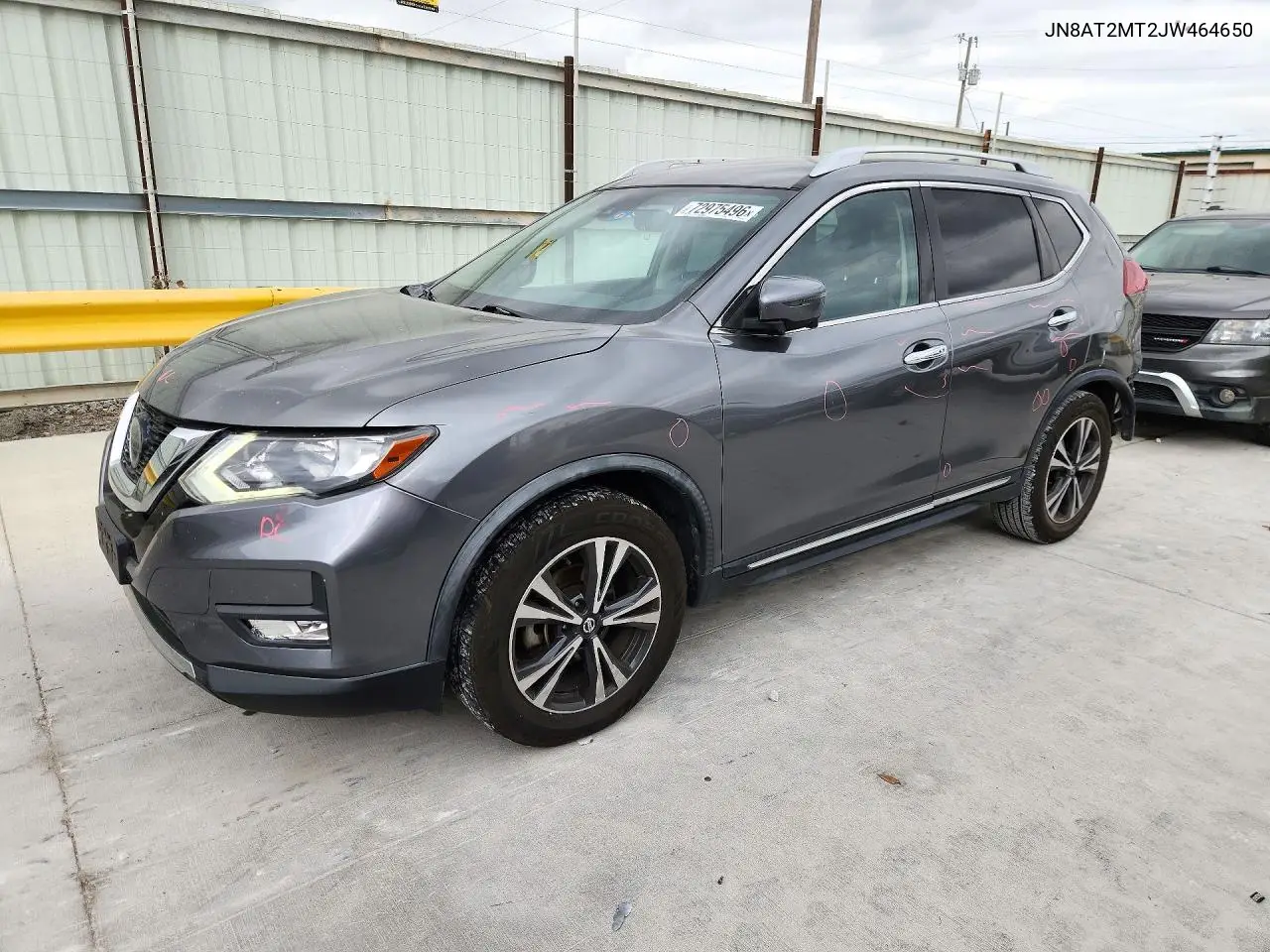 NISSAN ROGUE 2018, VIN JN8AT2MT2JW464650
