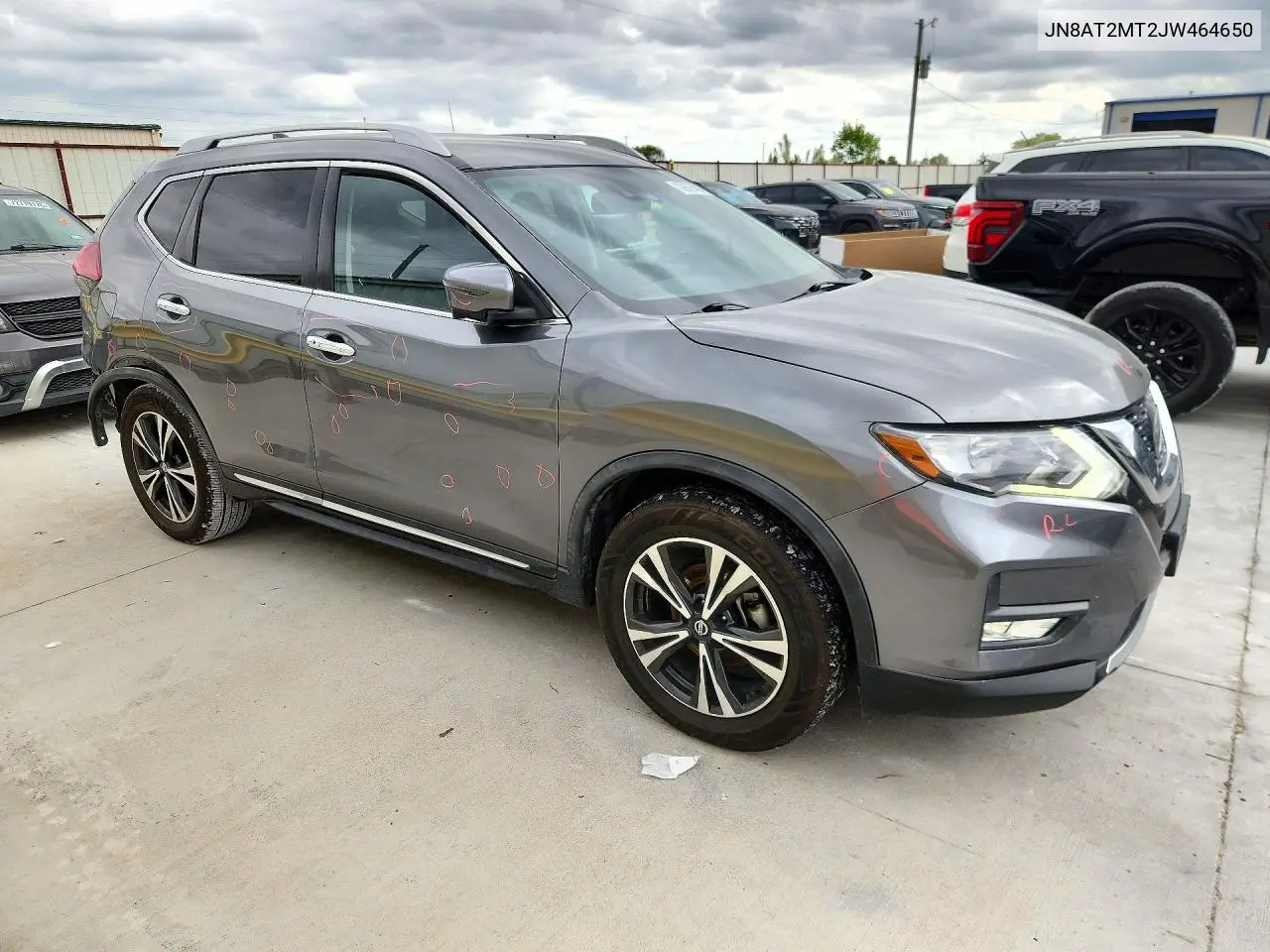 2018 NISSAN ROGUE VIN JN8AT2MT2JW464650 — фото 4