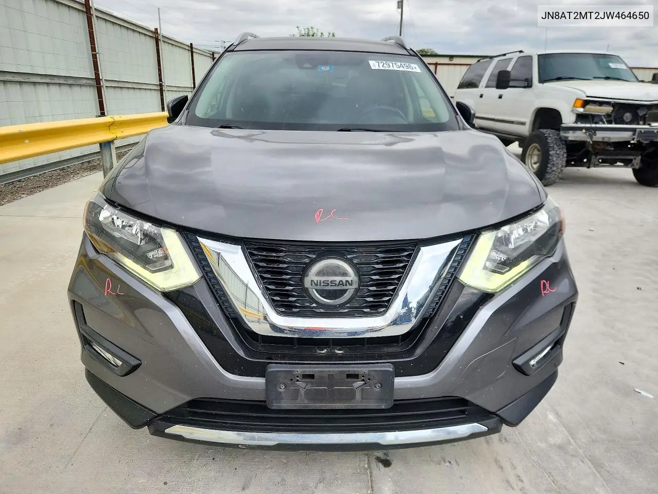 2018 NISSAN ROGUE VIN JN8AT2MT2JW464650 — фото 5
