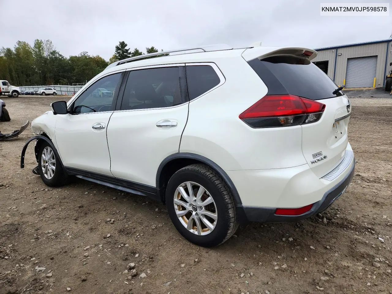 2018 NISSAN ROGUE VIN KNMAT2MV0JP598578 — фото 2