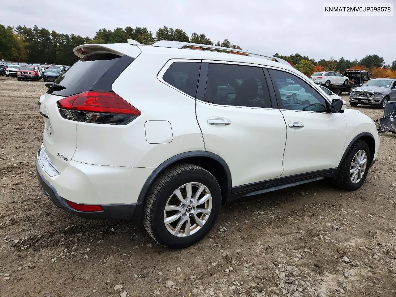 2018 NISSAN ROGUE VIN KNMAT2MV0JP598578 — фото 3