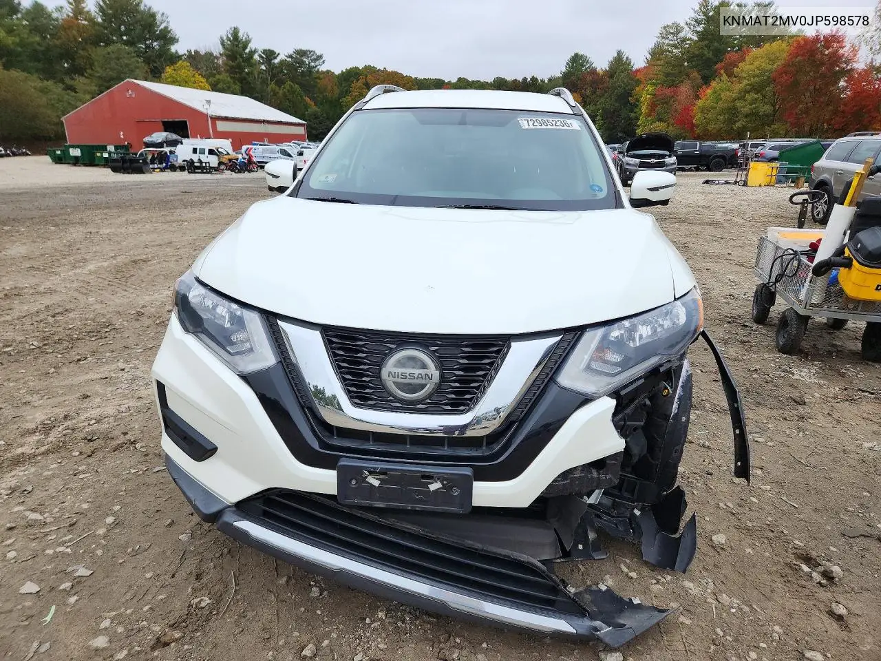2018 NISSAN ROGUE VIN KNMAT2MV0JP598578 — фото 5