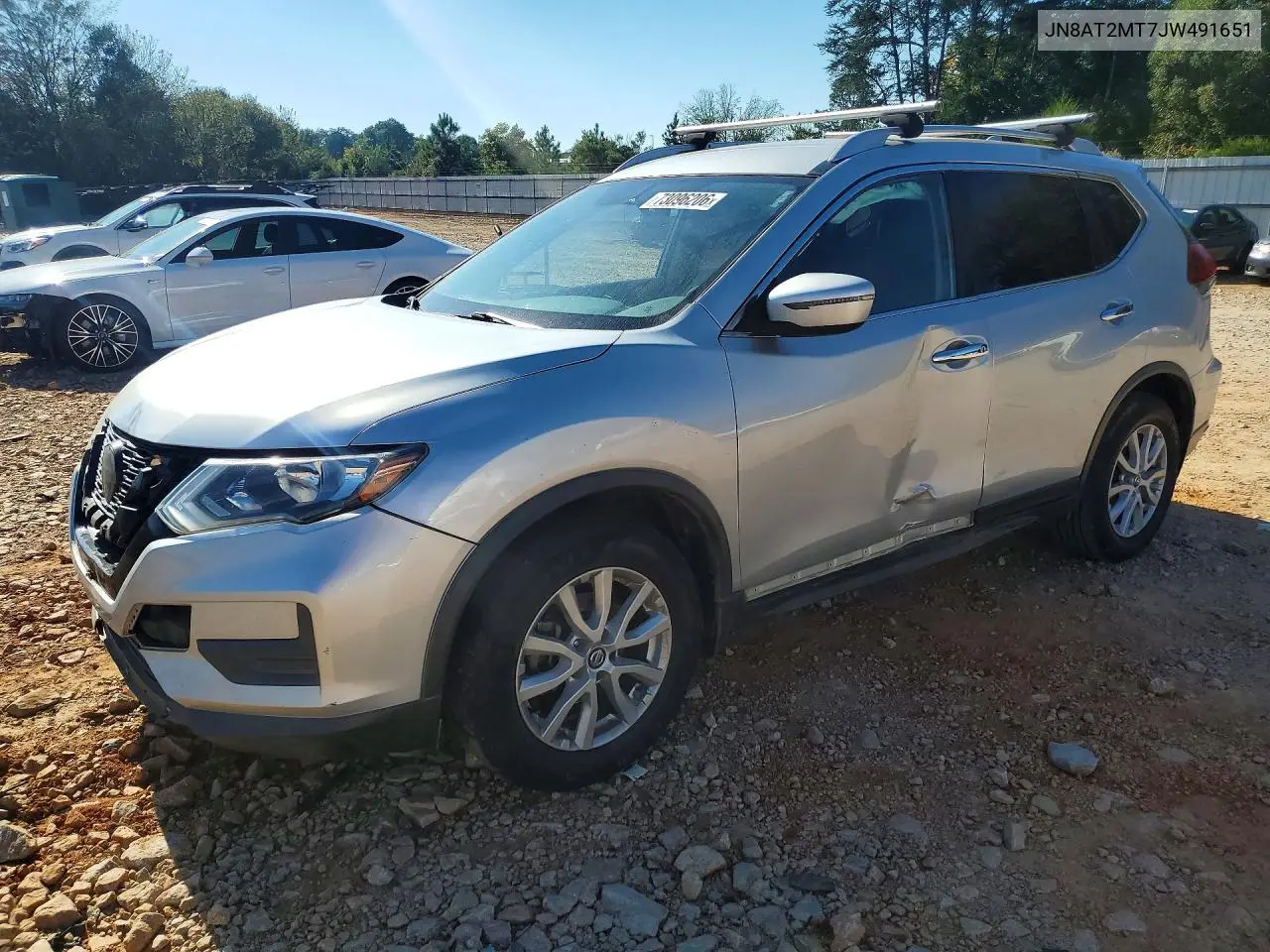 NISSAN ROGUE 2018, VIN JN8AT2MT7JW491651