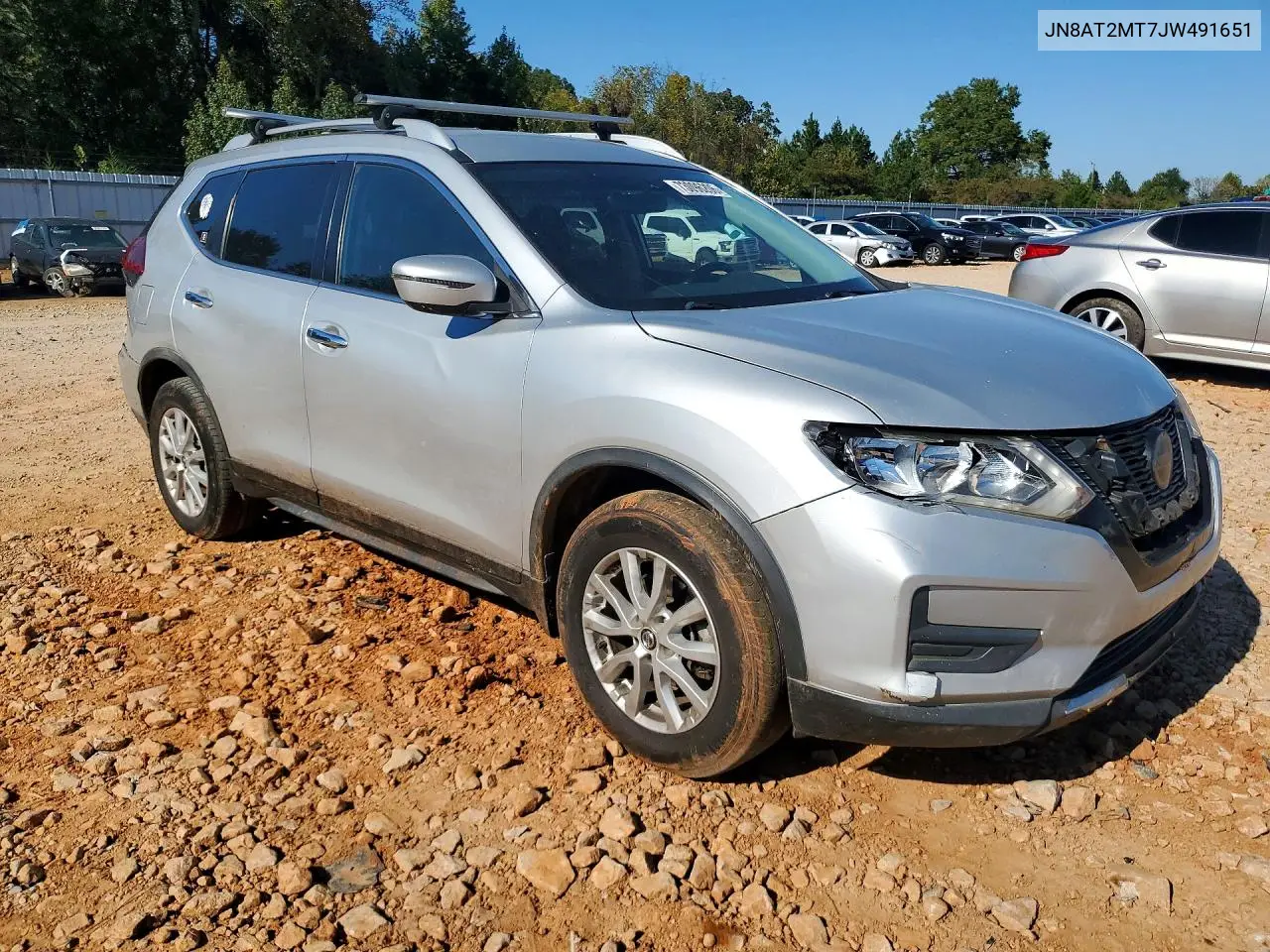2018 NISSAN ROGUE VIN JN8AT2MT7JW491651 — фото 4