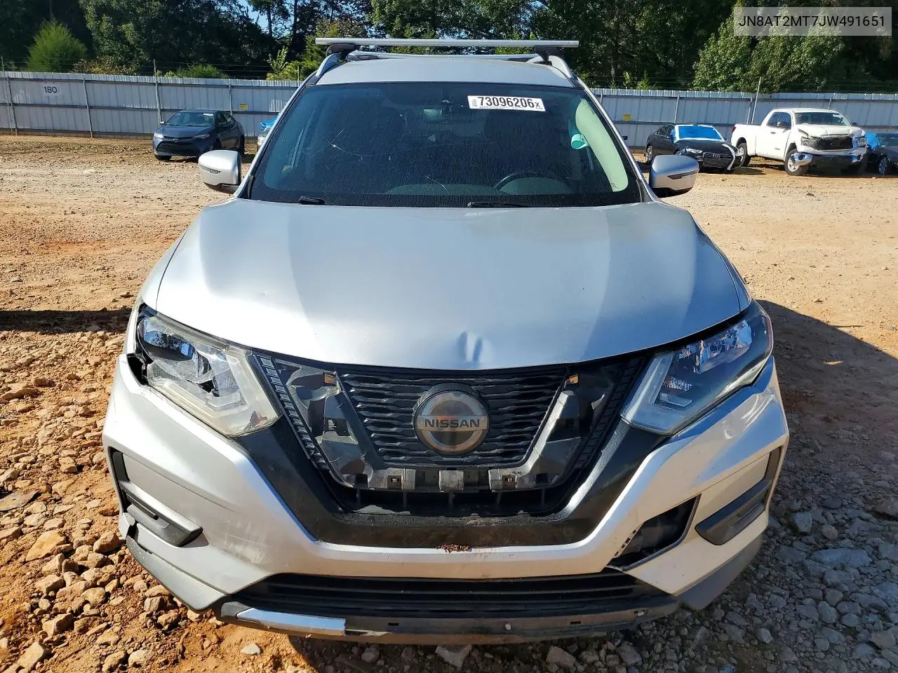 2018 NISSAN ROGUE VIN JN8AT2MT7JW491651 — фото 5