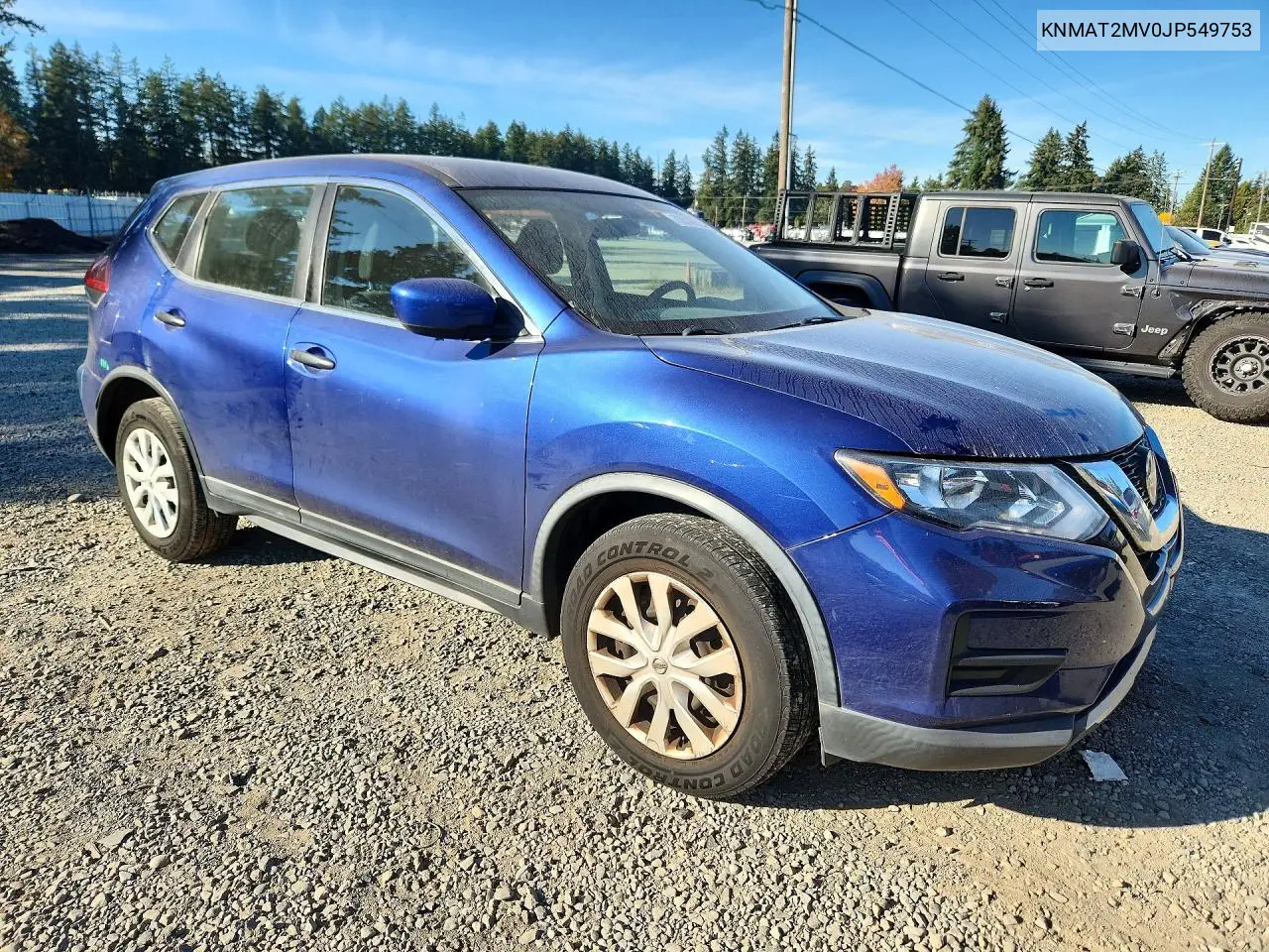 2018 NISSAN ROGUE VIN KNMAT2MV0JP549753 — фото 4