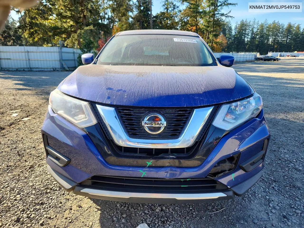 2018 NISSAN ROGUE VIN KNMAT2MV0JP549753 — фото 5