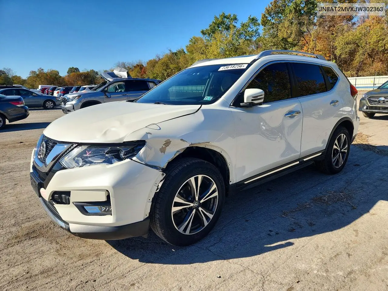 NISSAN ROGUE 2018, VIN JN8AT2MVXJW302363