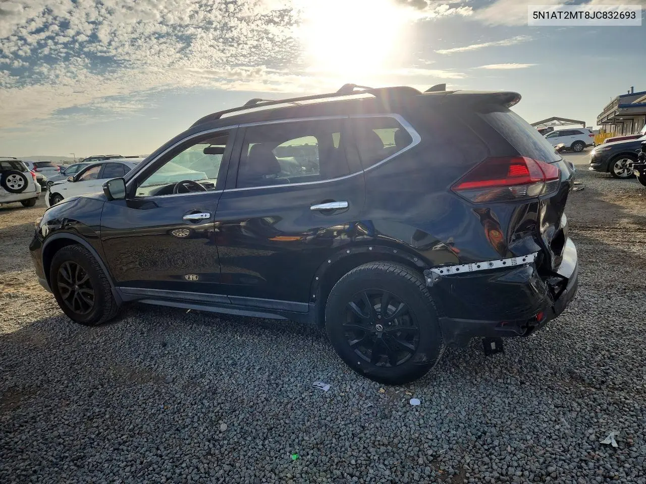 2018 NISSAN ROGUE VIN 5N1AT2MT8JC832693 — фото 2