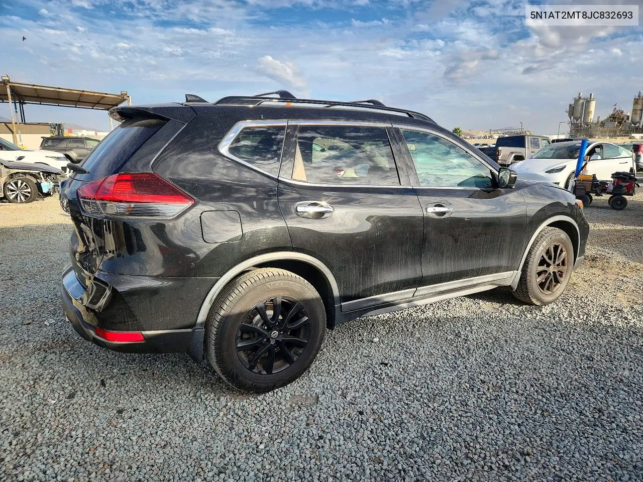 2018 NISSAN ROGUE VIN 5N1AT2MT8JC832693 — фото 3