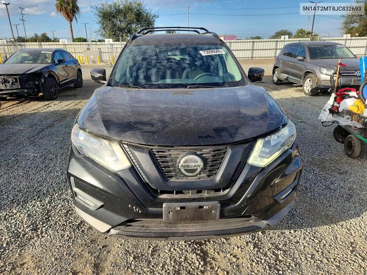 2018 NISSAN ROGUE VIN 5N1AT2MT8JC832693 — фото 5