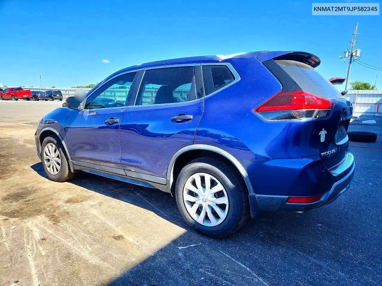 2018 NISSAN ROGUE VIN KNMAT2MT9JP582345 — фото 2