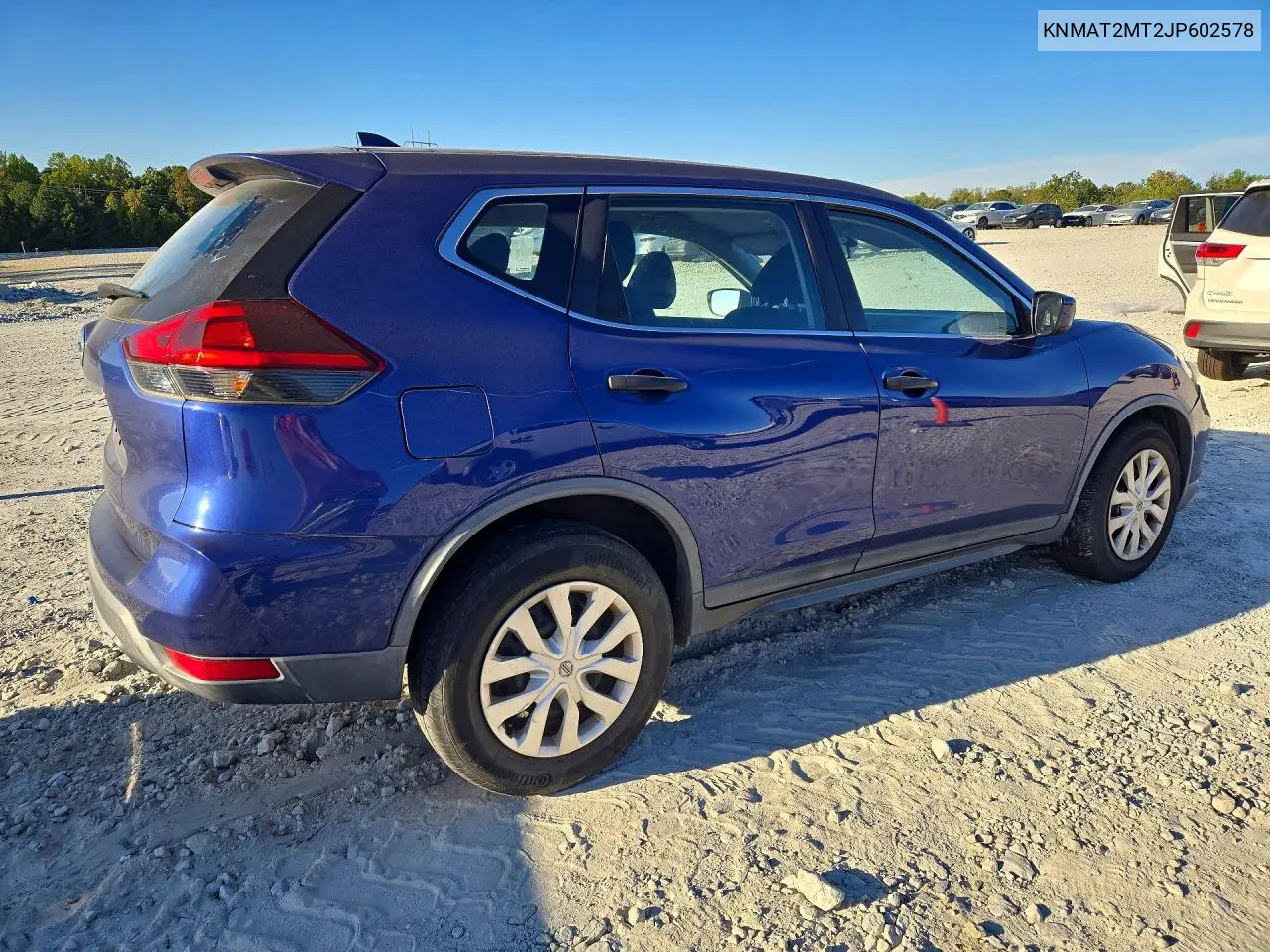 2018 NISSAN ROGUE VIN KNMAT2MT2JP602578 — фото 3