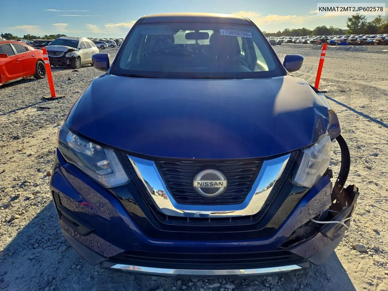 2018 NISSAN ROGUE VIN KNMAT2MT2JP602578 — фото 5