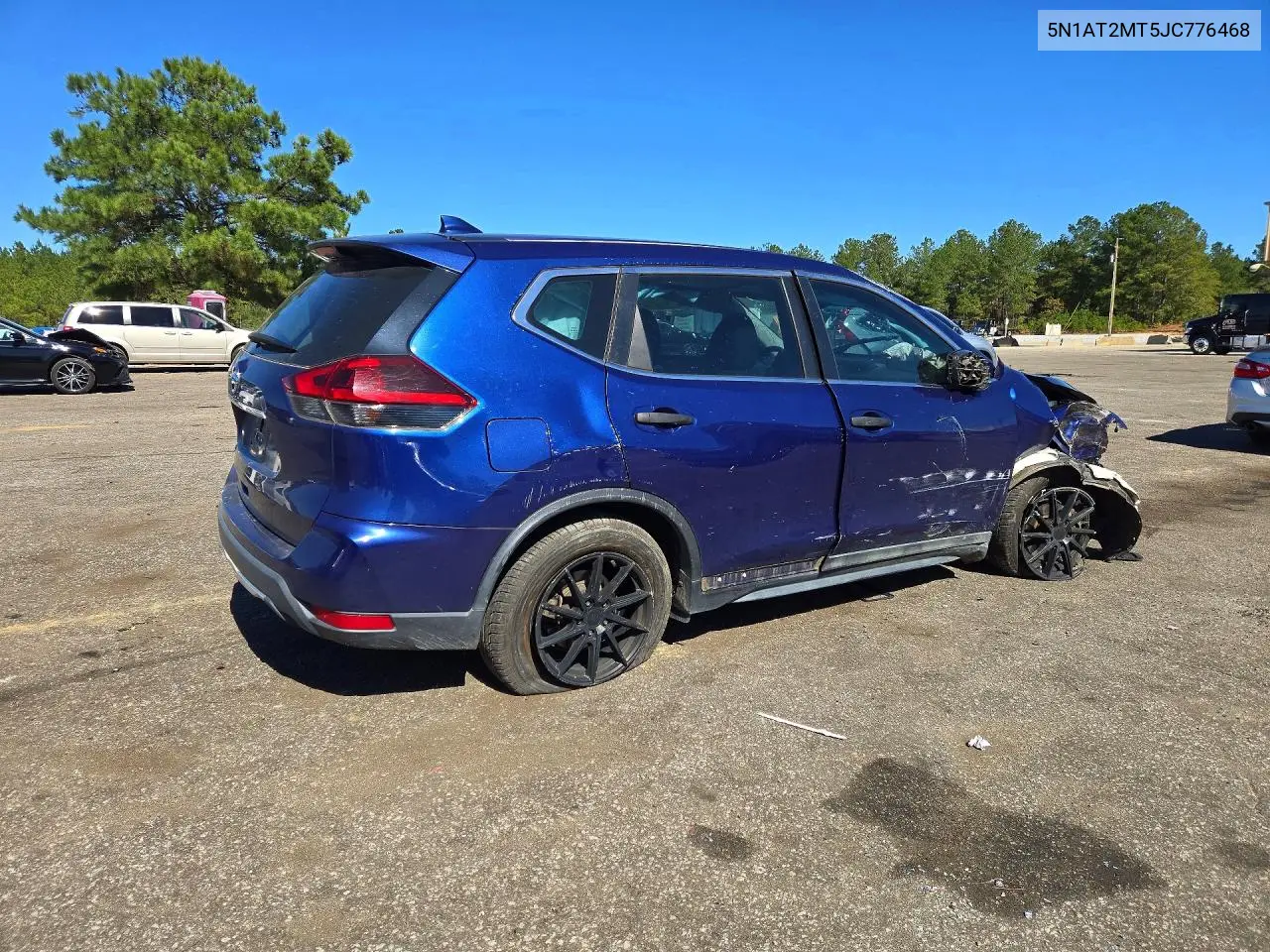 2018 NISSAN ROGUE VIN 5N1AT2MT5JC776468 — фото 3