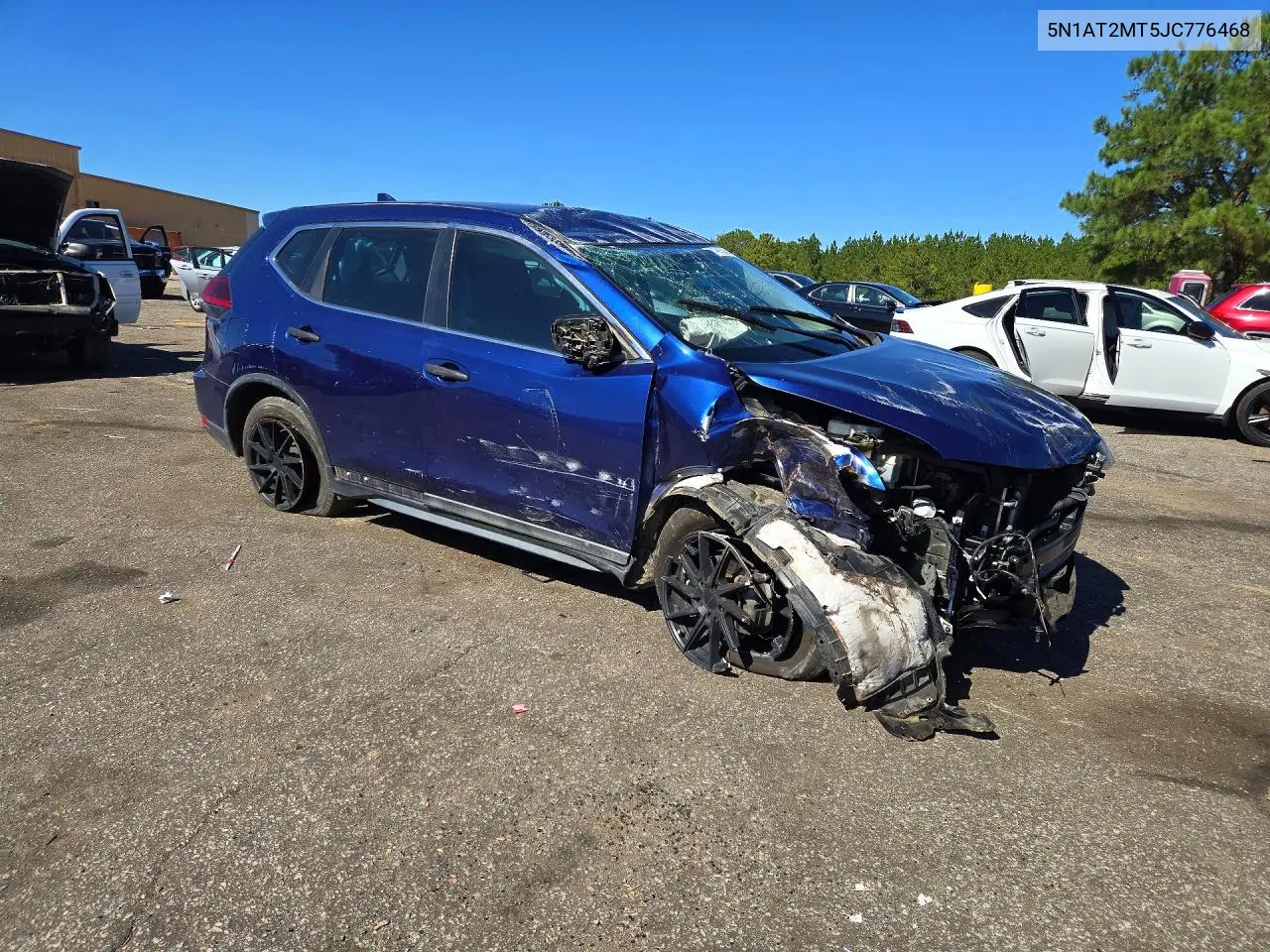 2018 NISSAN ROGUE VIN 5N1AT2MT5JC776468 — фото 4