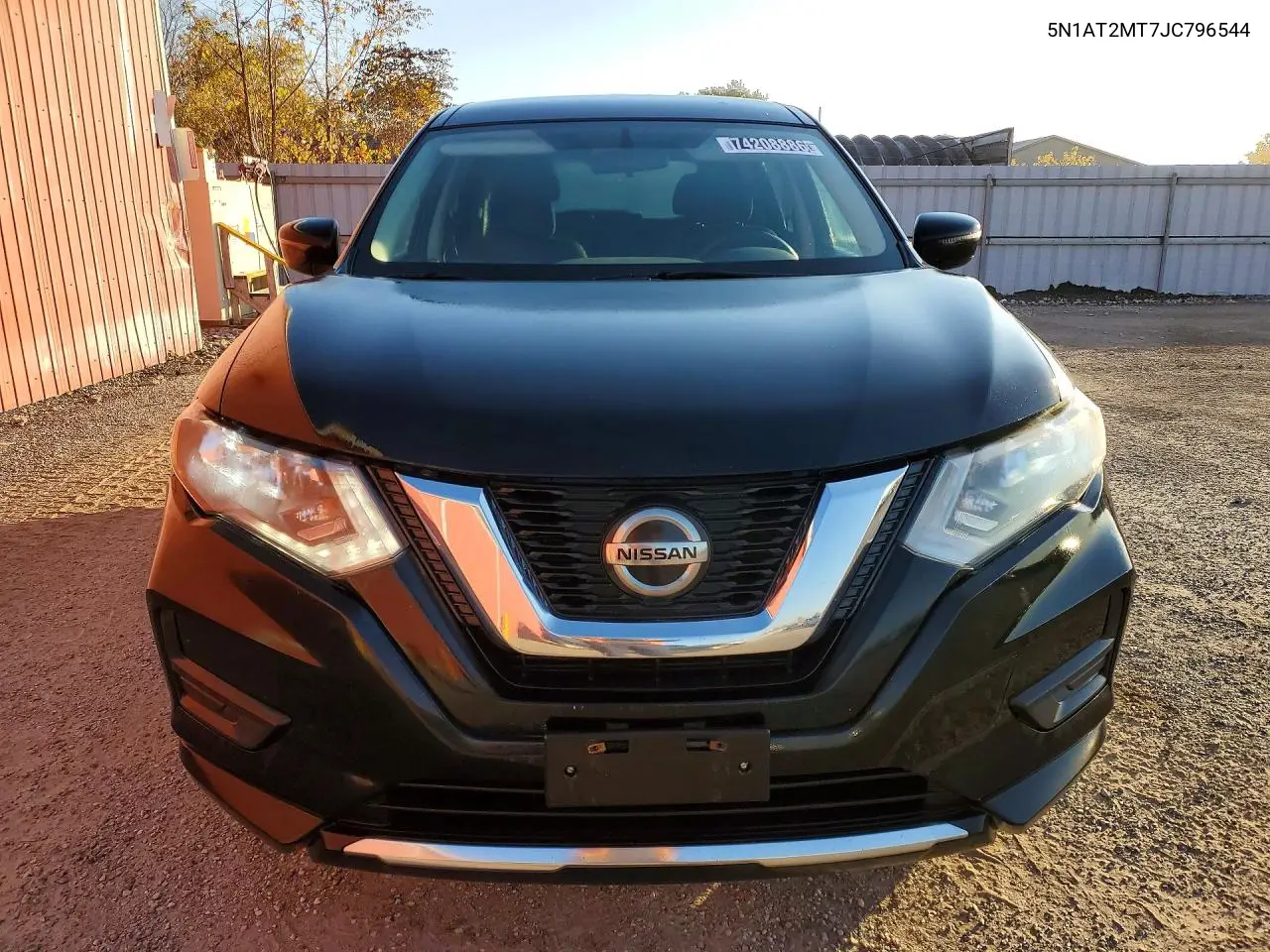 2018 NISSAN ROGUE VIN 5N1AT2MT7JC796544 — фото 5