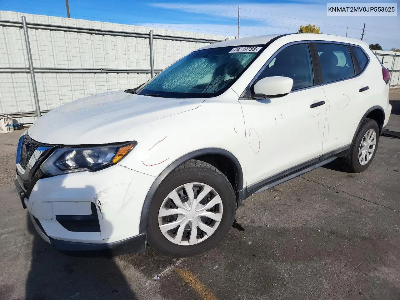 NISSAN ROGUE 2018, VIN KNMAT2MV0JP553625