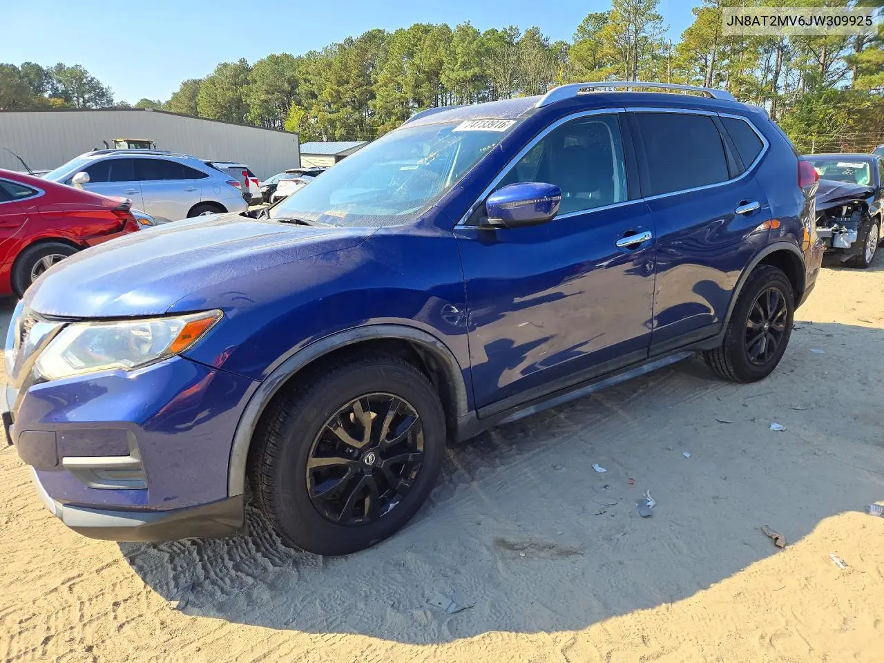 NISSAN ROGUE 2018, VIN JN8AT2MV6JW309925