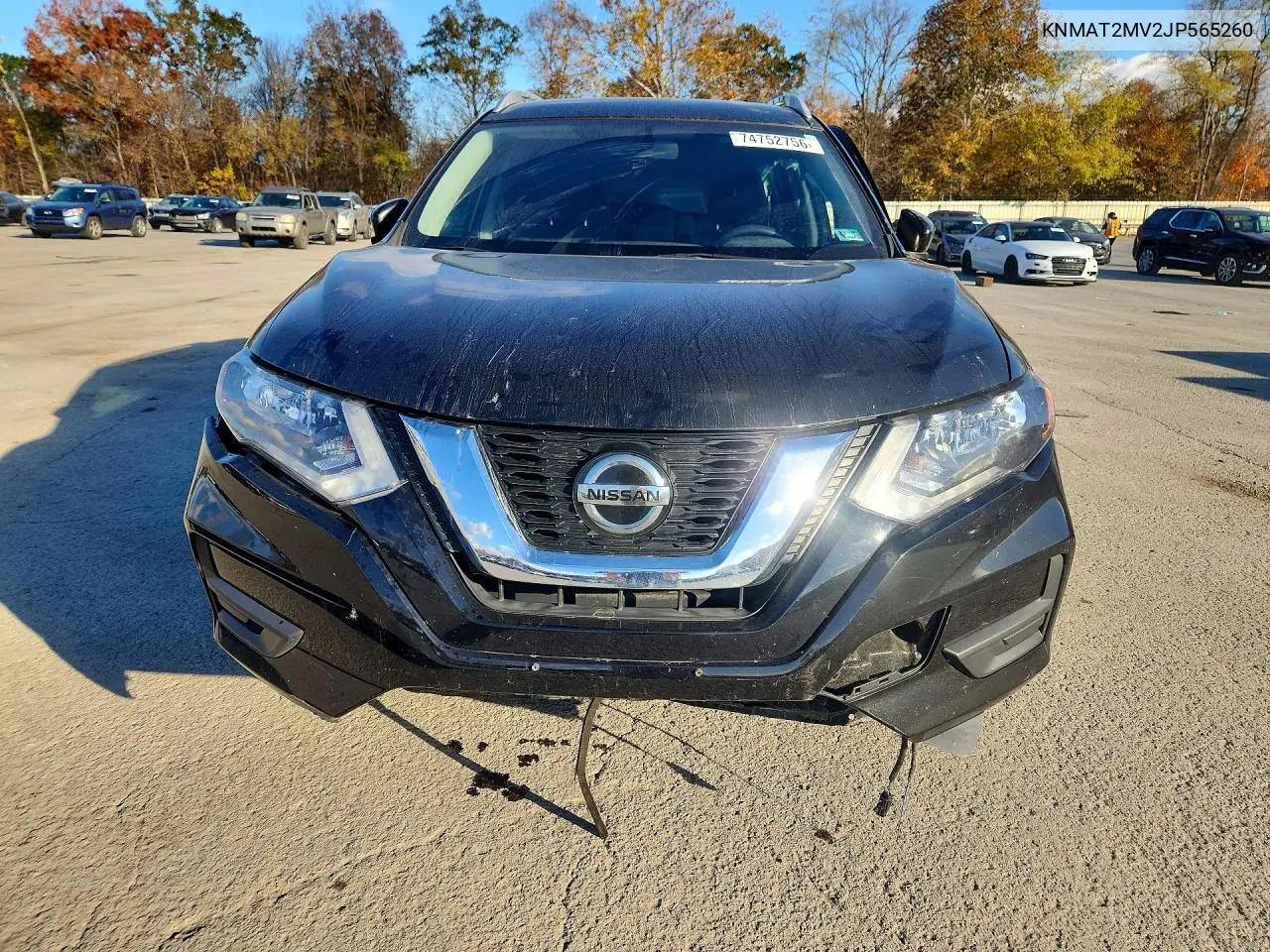 2018 NISSAN ROGUE VIN KNMAT2MV2JP565260 — фото 5