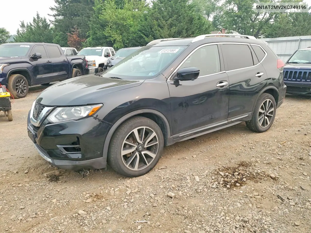 NISSAN ROGUE 2019, VIN 5N1AT2MV2KC749196