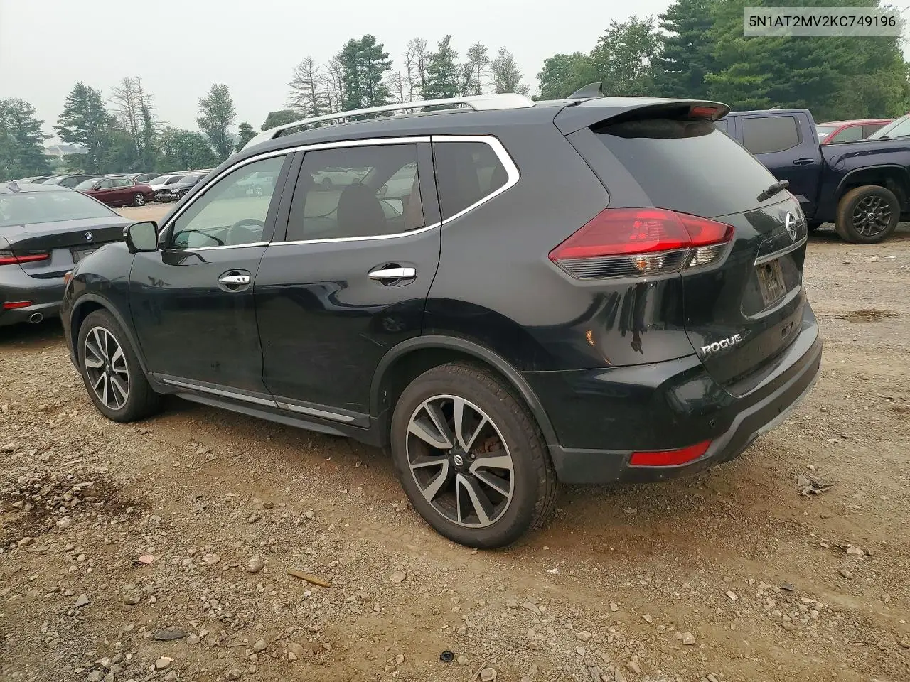 2019 NISSAN ROGUE VIN 5N1AT2MV2KC749196 — фото 2
