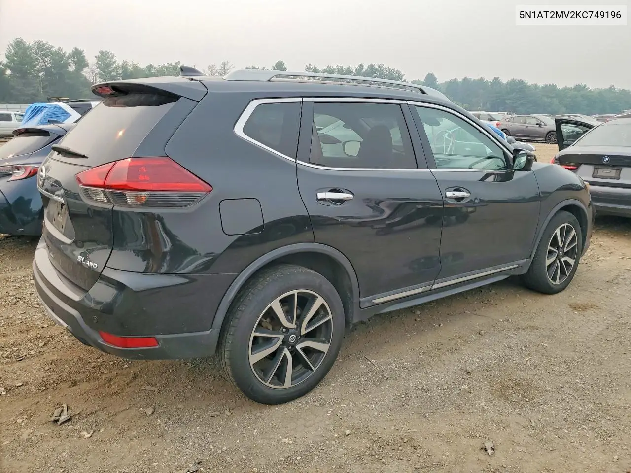 2019 NISSAN ROGUE VIN 5N1AT2MV2KC749196 — фото 3