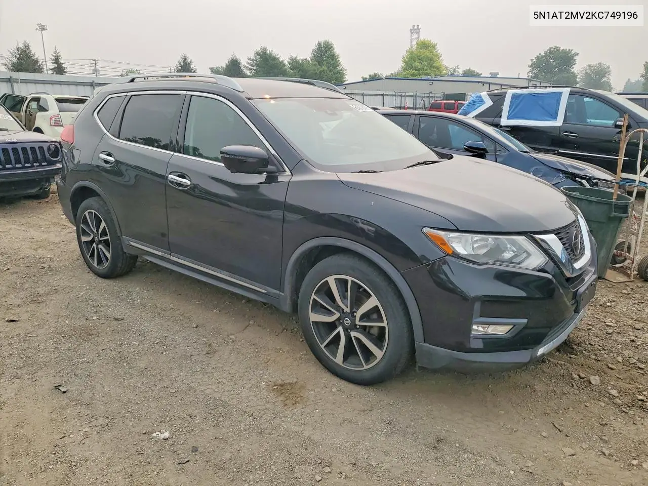 2019 NISSAN ROGUE VIN 5N1AT2MV2KC749196 — фото 4