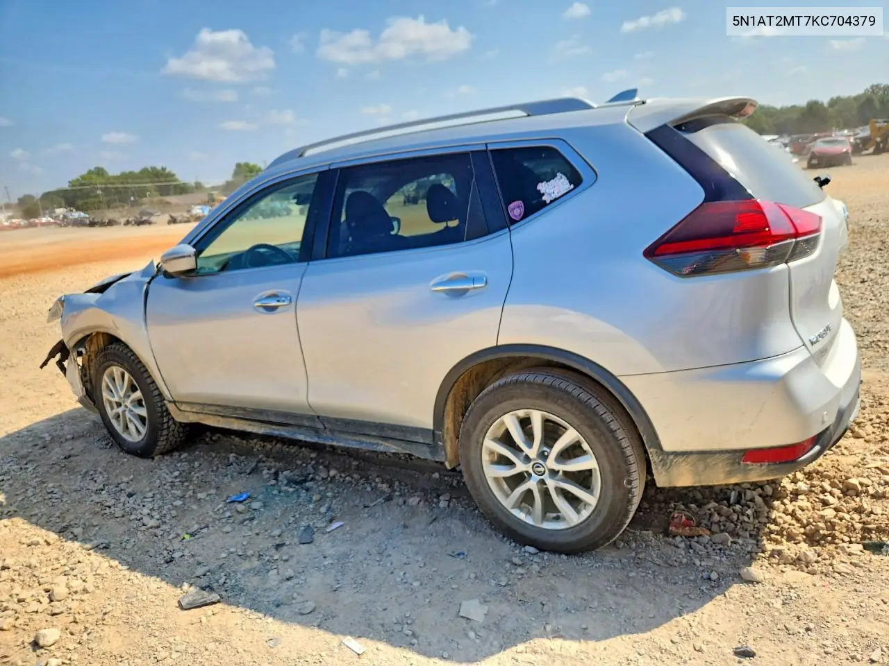 2019 NISSAN ROGUE VIN 5N1AT2MT7KC704379 — фото 2