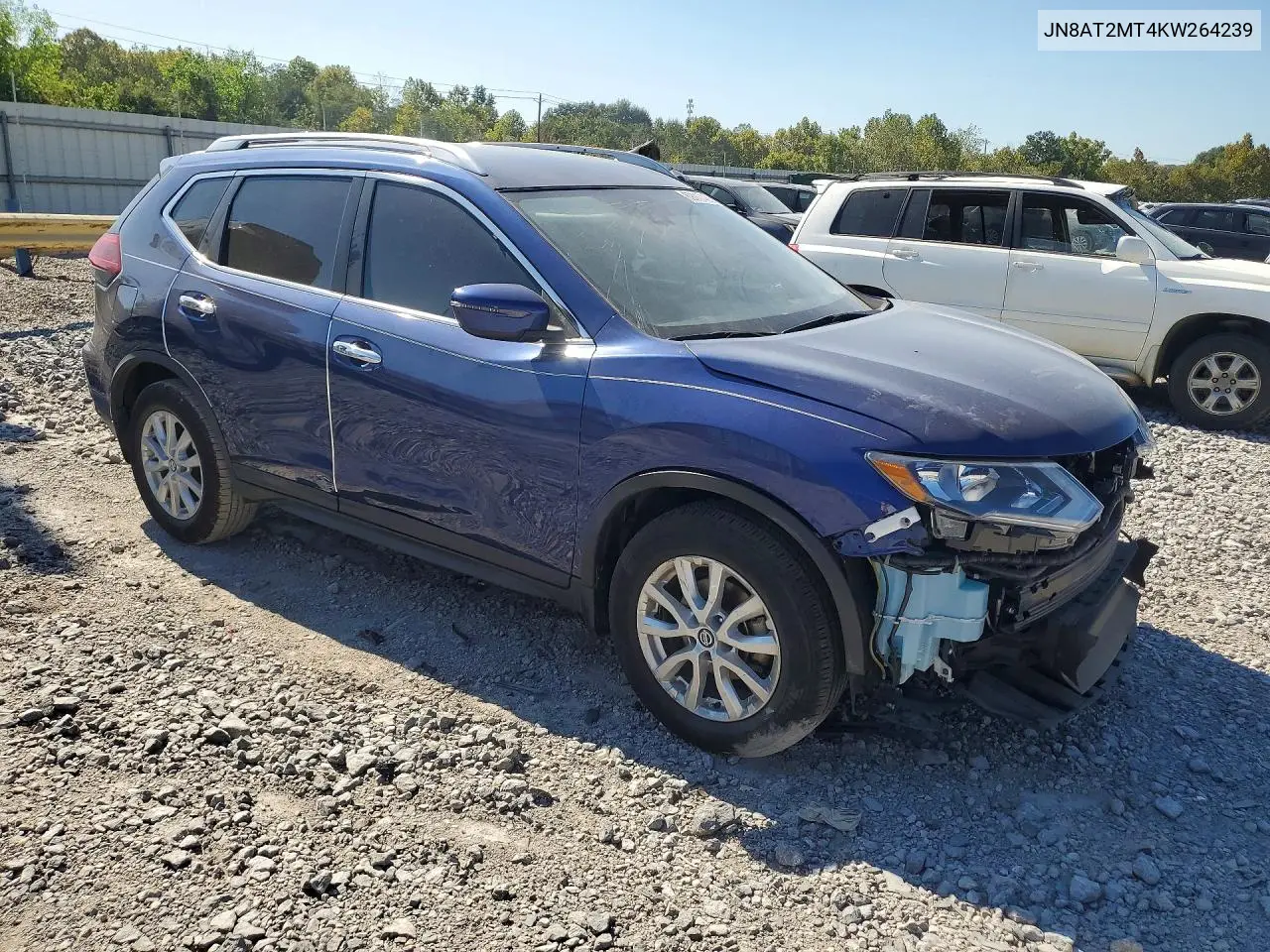 2019 NISSAN ROGUE VIN JN8AT2MT4KW264239 — фото 4