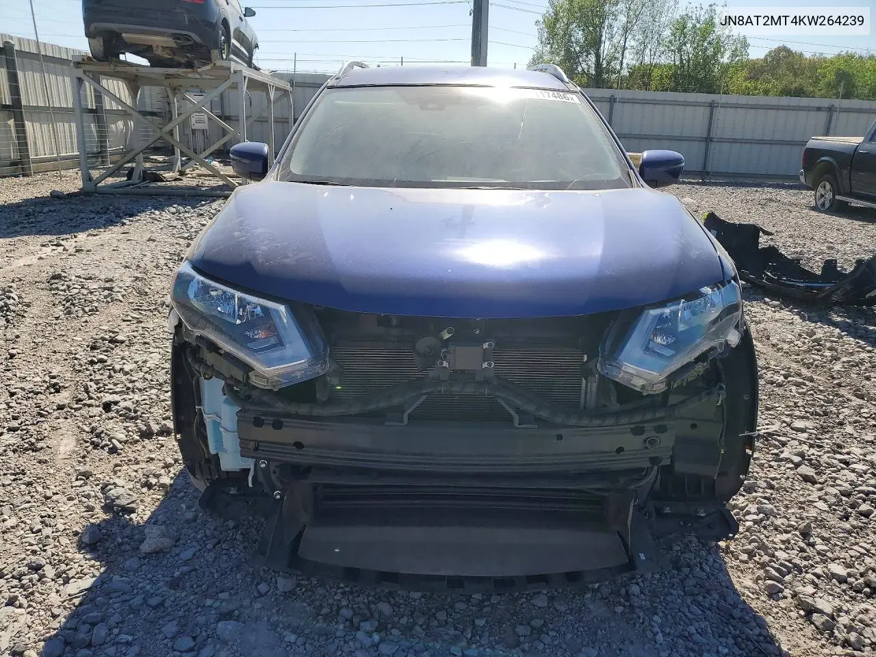 2019 NISSAN ROGUE VIN JN8AT2MT4KW264239 — фото 5
