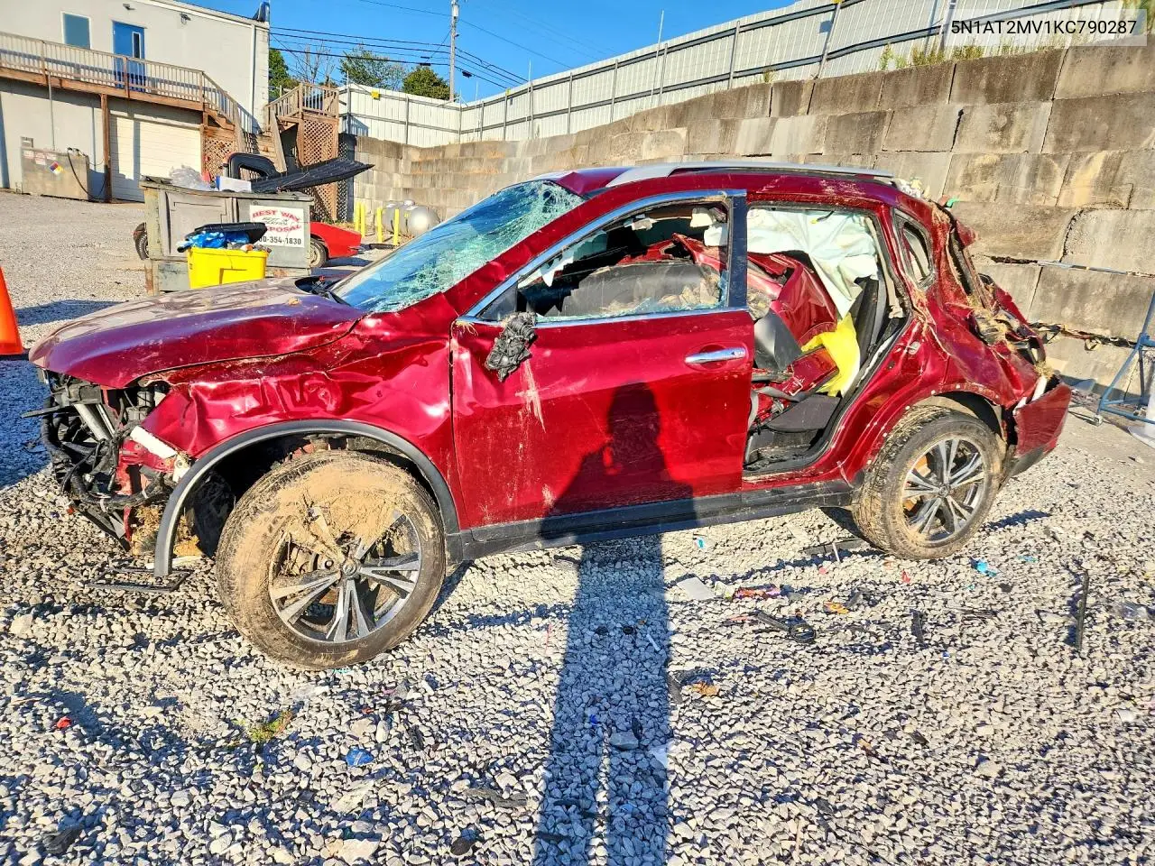 NISSAN ROGUE 2019, VIN 5N1AT2MV1KC790287