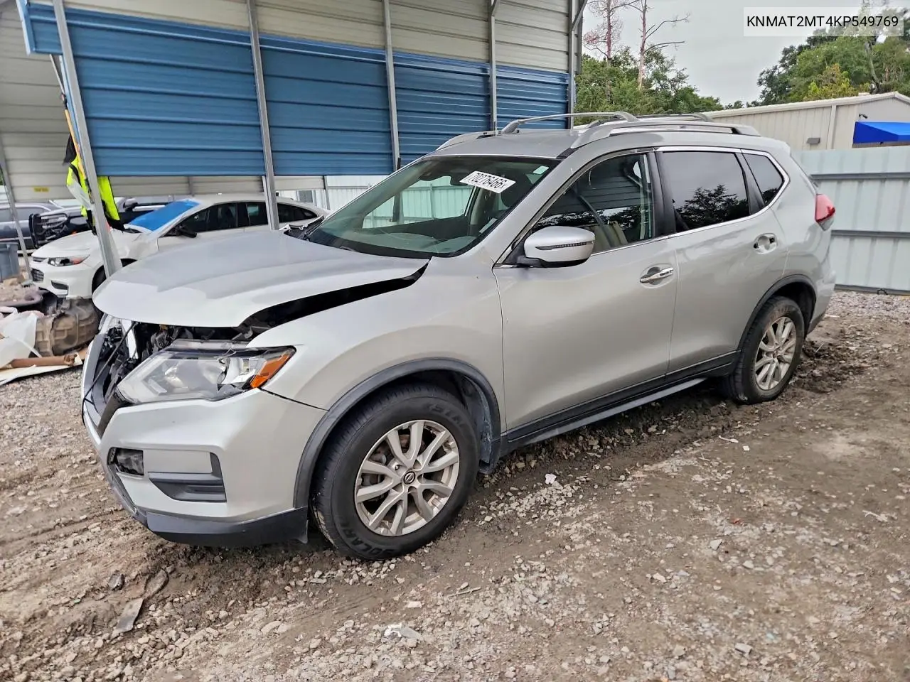NISSAN ROGUE 2019, VIN KNMAT2MT4KP549769