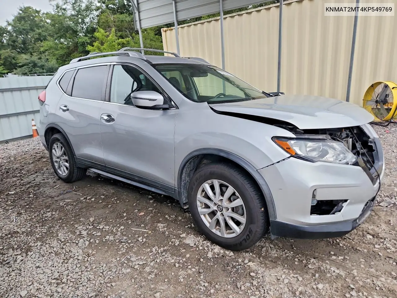 2019 NISSAN ROGUE VIN KNMAT2MT4KP549769 — фото 4