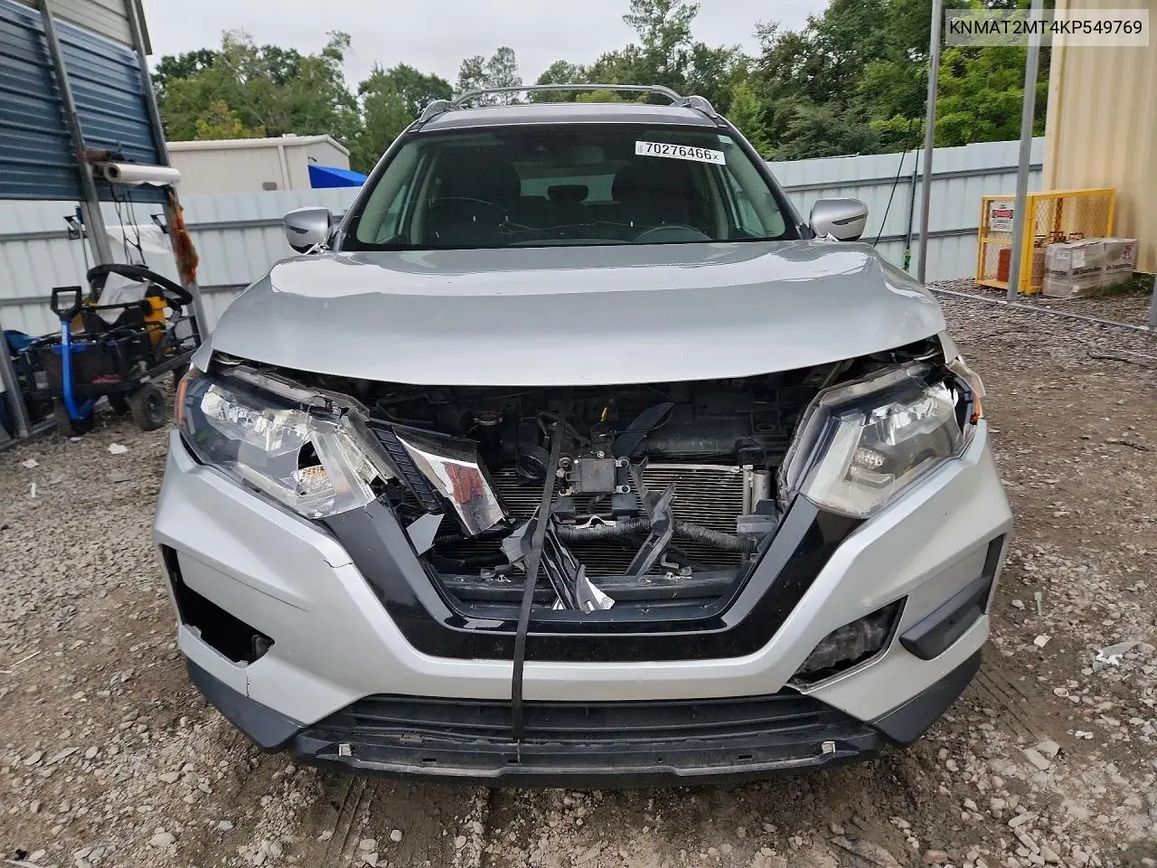 2019 NISSAN ROGUE VIN KNMAT2MT4KP549769 — фото 5