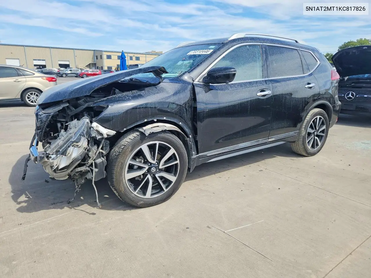 NISSAN ROGUE 2019, VIN 5N1AT2MT1KC817826