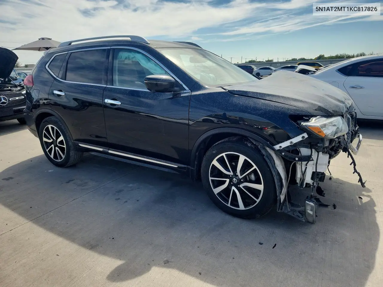 2019 NISSAN ROGUE VIN 5N1AT2MT1KC817826 — фото 4