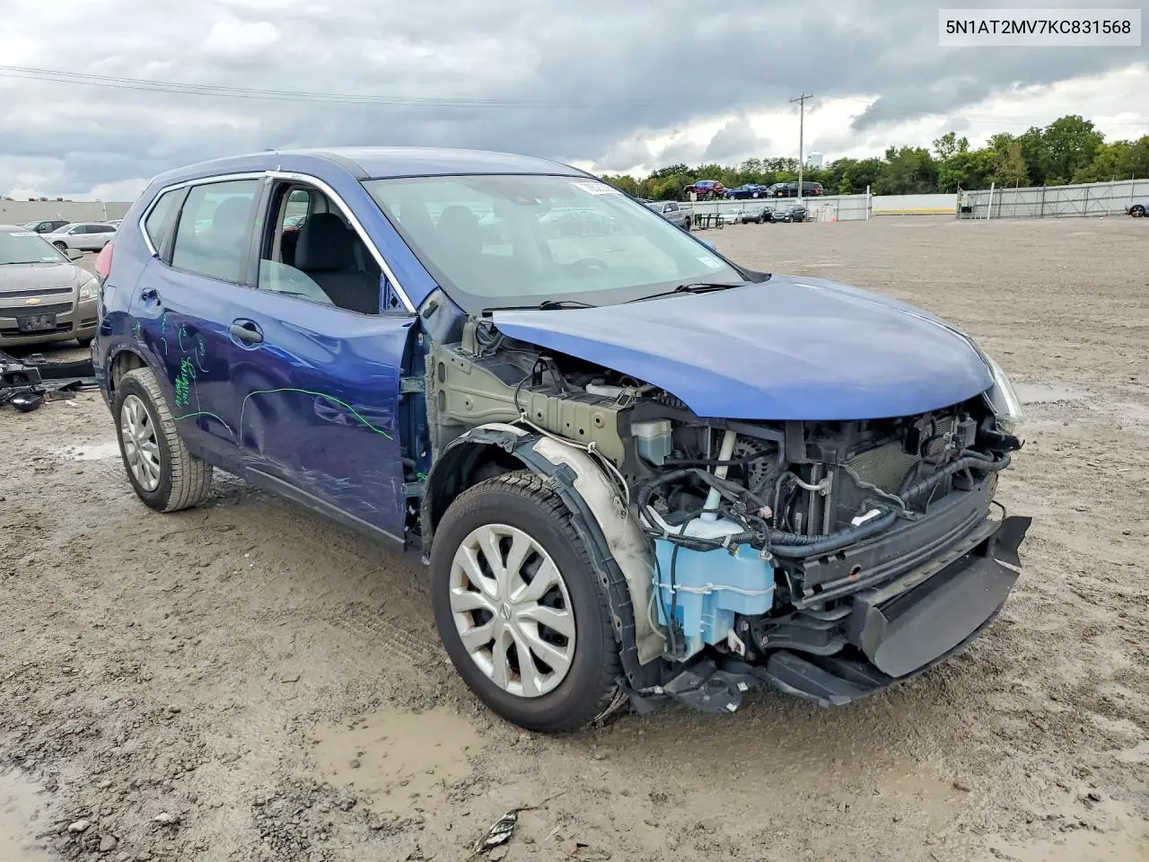 2019 NISSAN ROGUE VIN 5N1AT2MV7KC831568 — фото 4