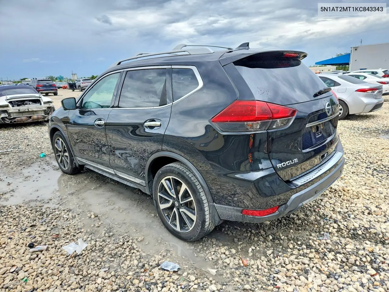 2019 NISSAN ROGUE VIN 5N1AT2MT1KC843343 — фото 2