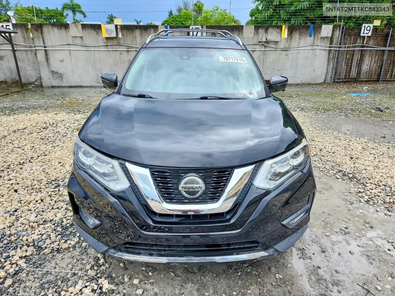 2019 NISSAN ROGUE VIN 5N1AT2MT1KC843343 — фото 5