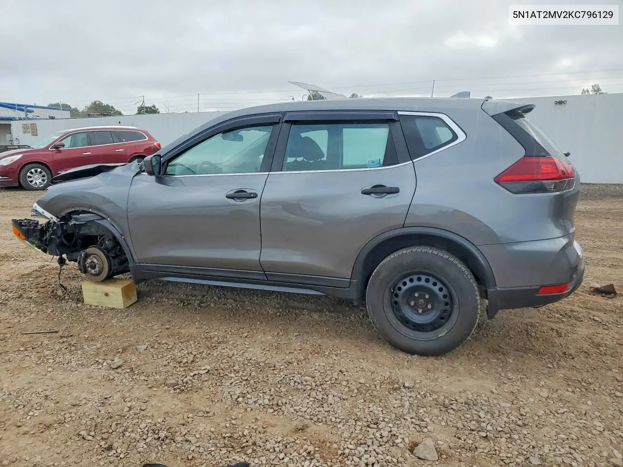 2019 NISSAN ROGUE VIN 5N1AT2MV2KC796129 — фото 2