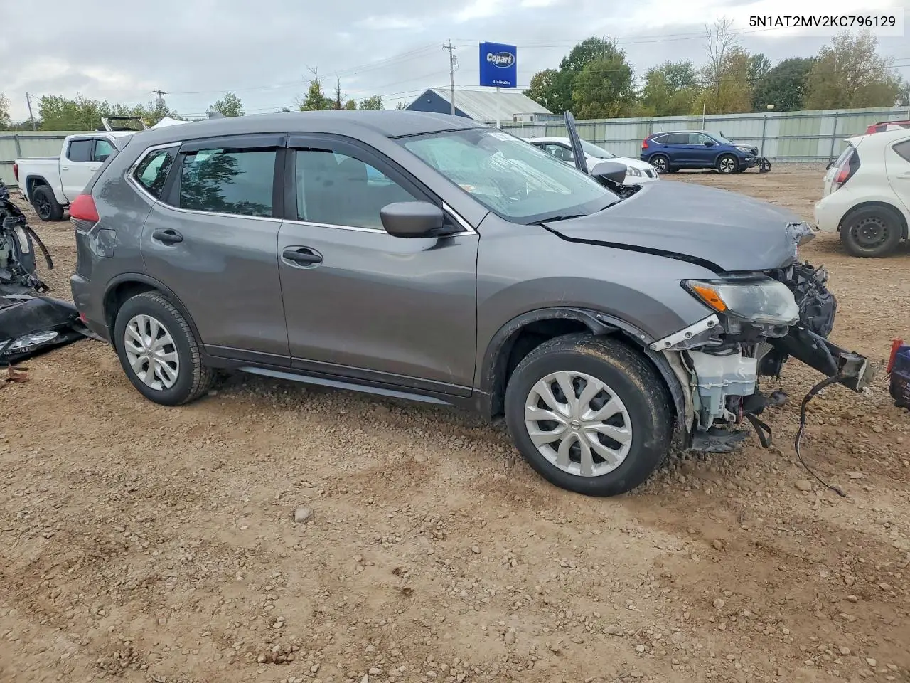 2019 NISSAN ROGUE VIN 5N1AT2MV2KC796129 — фото 4
