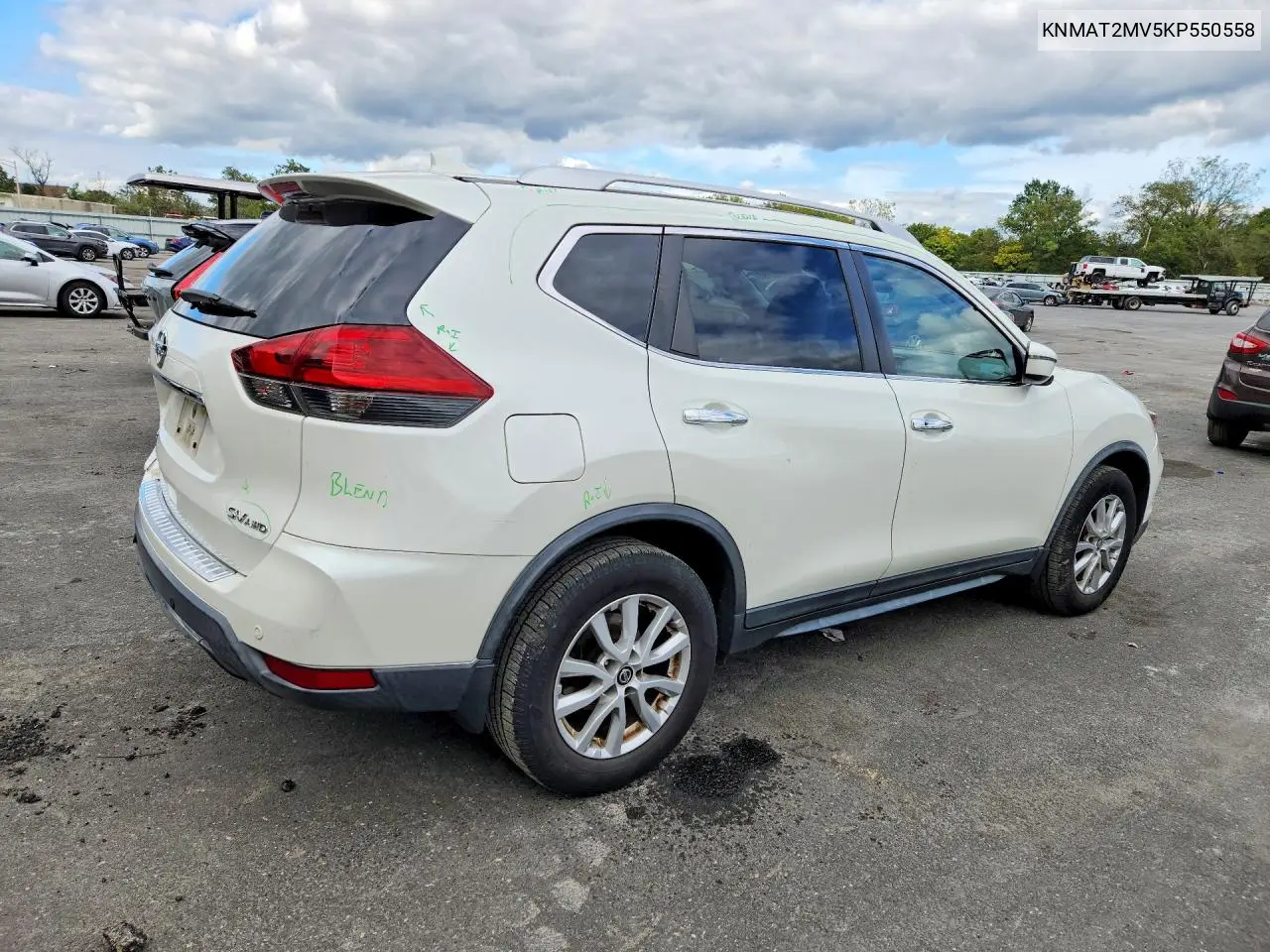 2019 NISSAN ROGUE VIN KNMAT2MV5KP550558 — фото 3